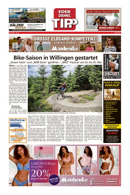 Eder-Diemel Tipp Waldeck vom 03.05.2025