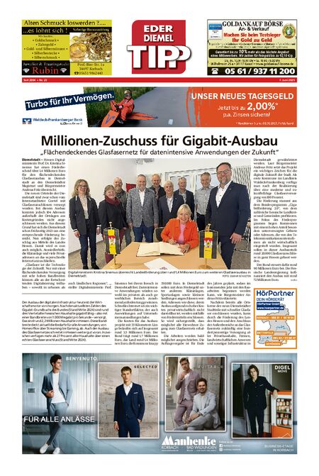 Eder-Diemel Tipp Waldeck vom 07.06.2025