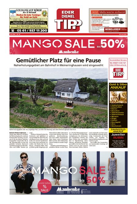 Eder-Diemel Tipp Waldeck vom 28.06.2025