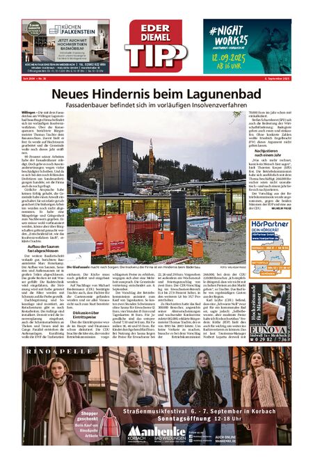 Eder-Diemel Tipp Waldeck vom 06.09.2025