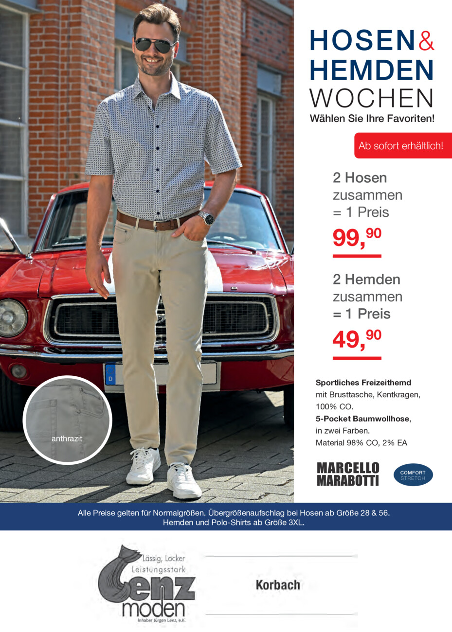 Lenz Moden 21-26 vom Montag, 18.05.2026