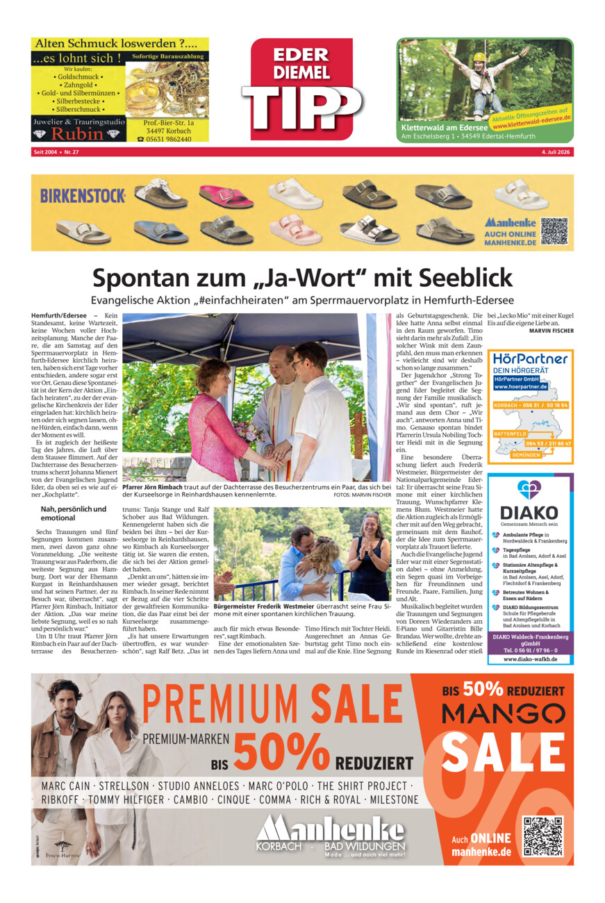 EDT 27-26 vom Samstag, 04.07.2026