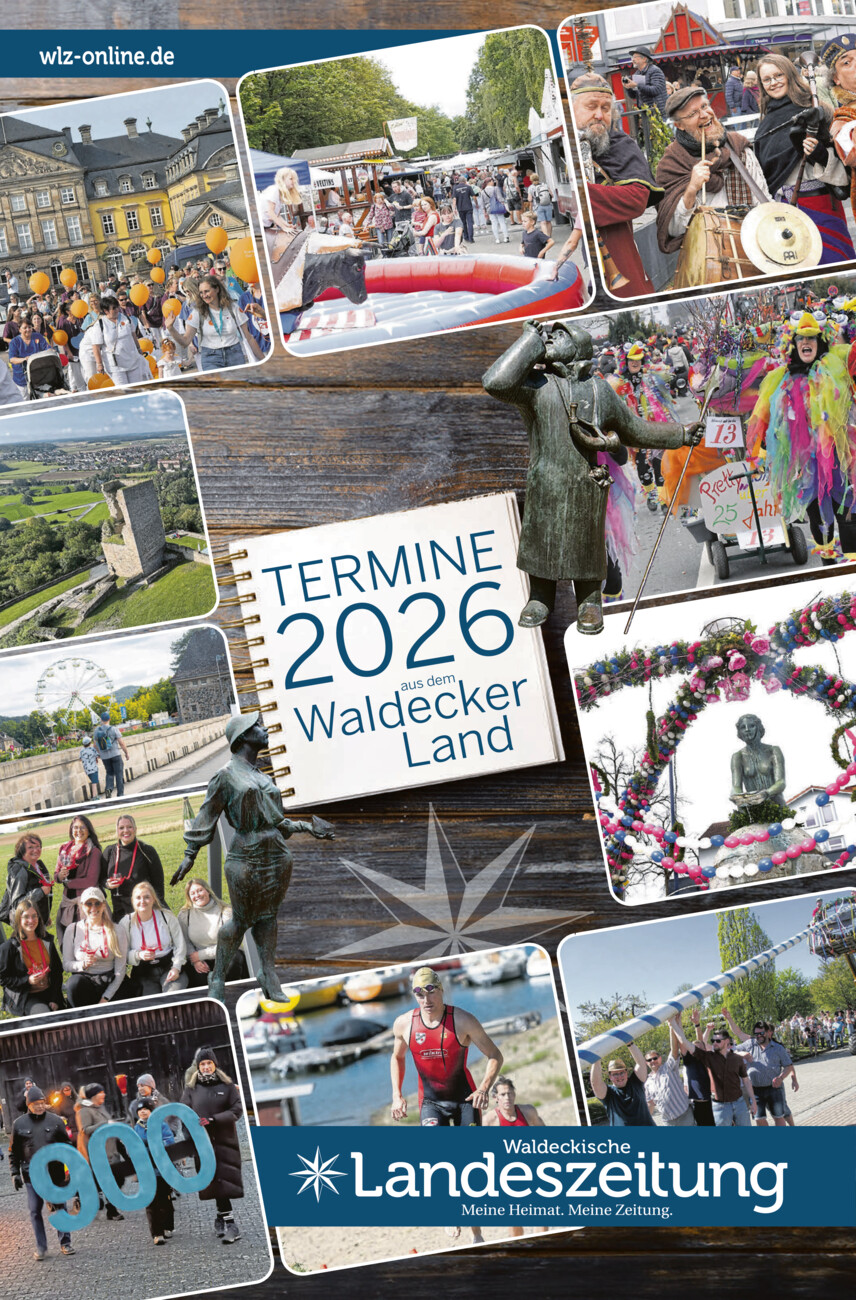 Termine im Waldecker Land vom Montag, 02.02.2026