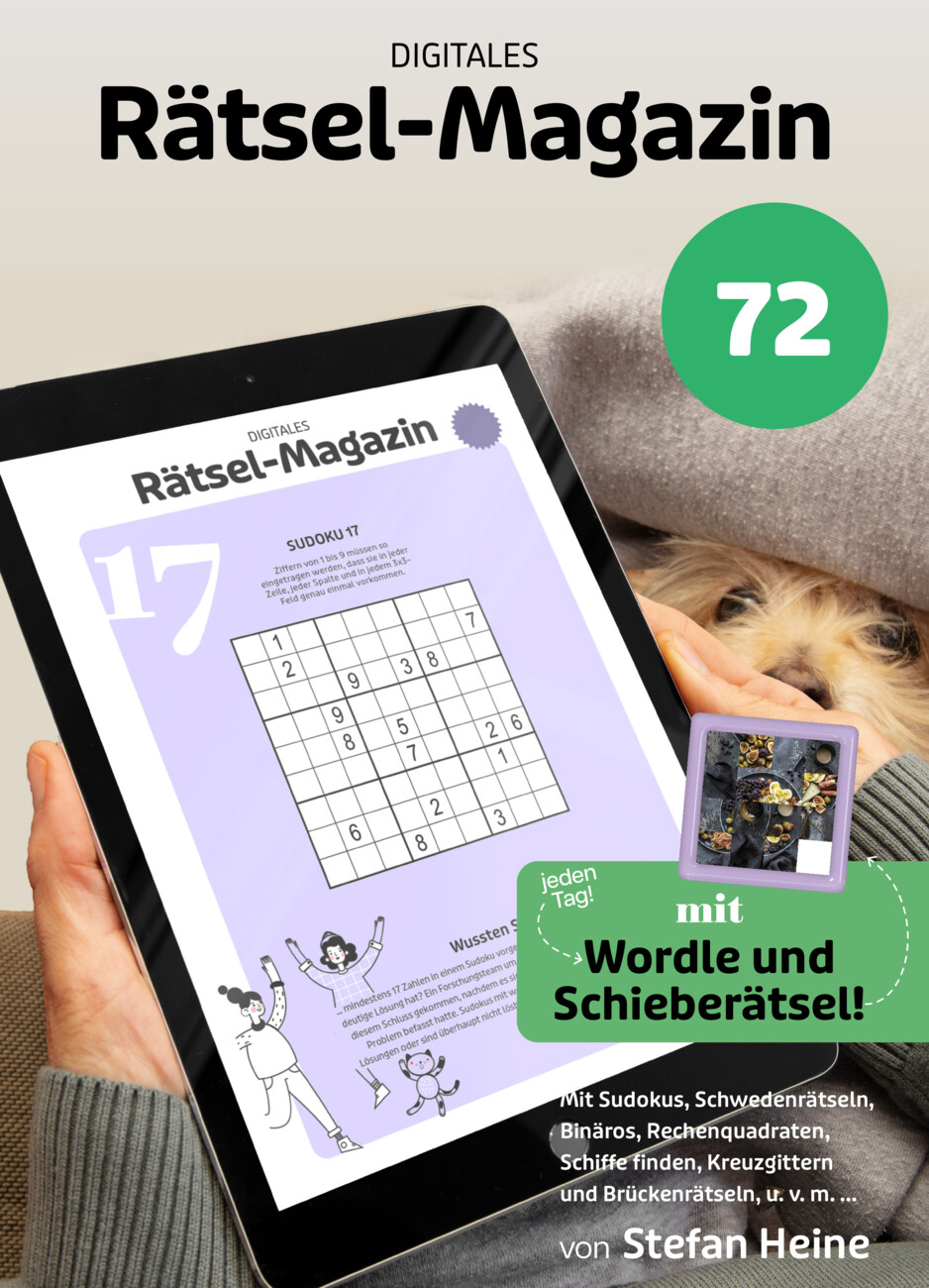 Rätselheft 38-26 vom Mittwoch, 16.09.2026