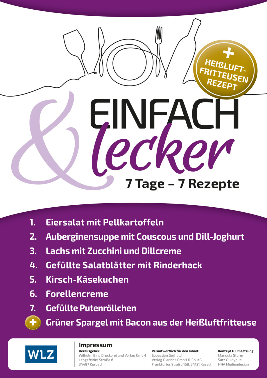 Rezeptheft 21-26 vom Montag, 18.05.2026