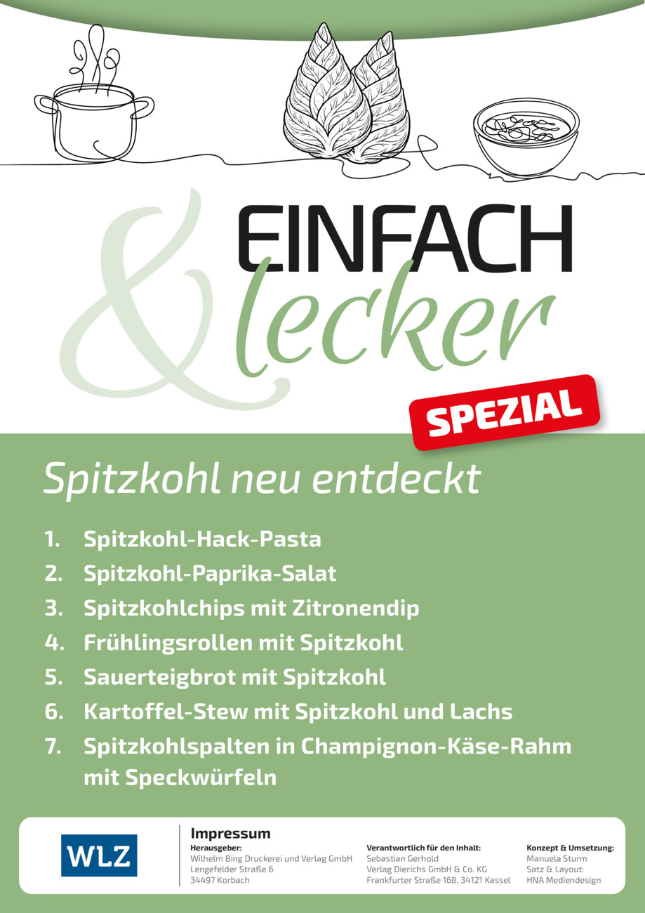 Rezeptheft 16-26 vom Montag, 13.04.2026