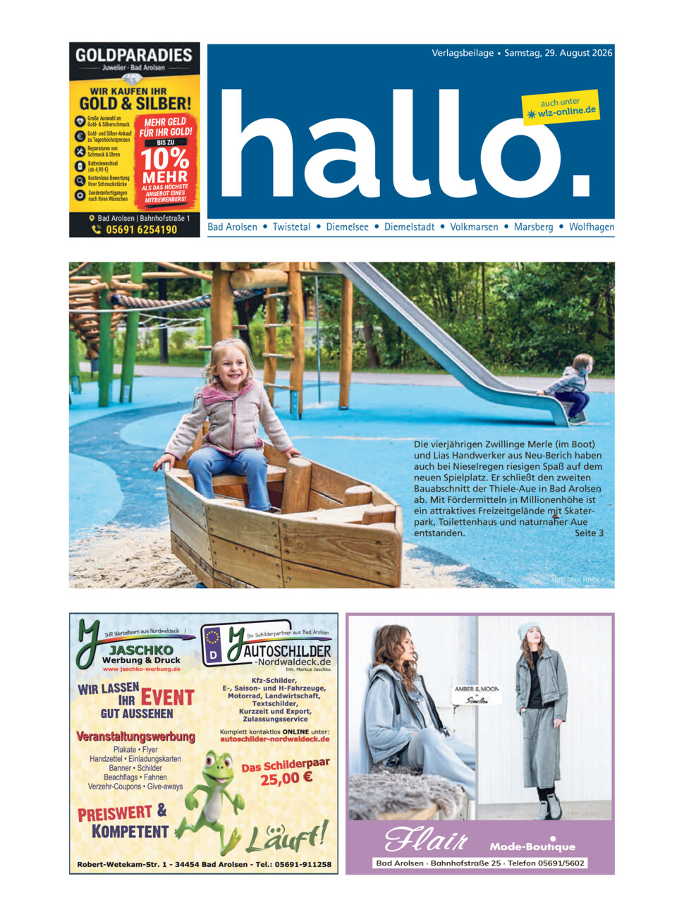 Hallo 08-26 vom Samstag, 29.08.2026