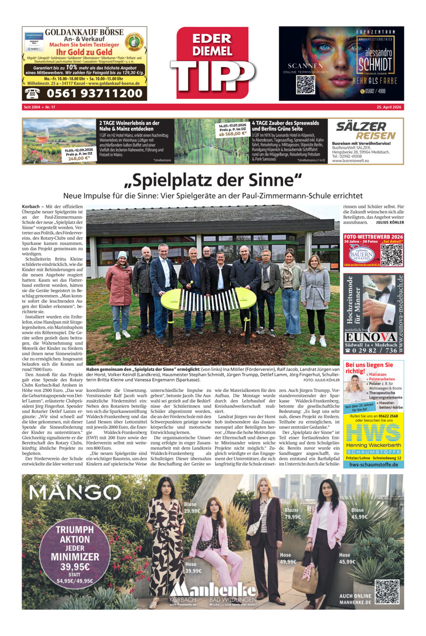 EDT 17-26 vom Samstag, 25.04.2026