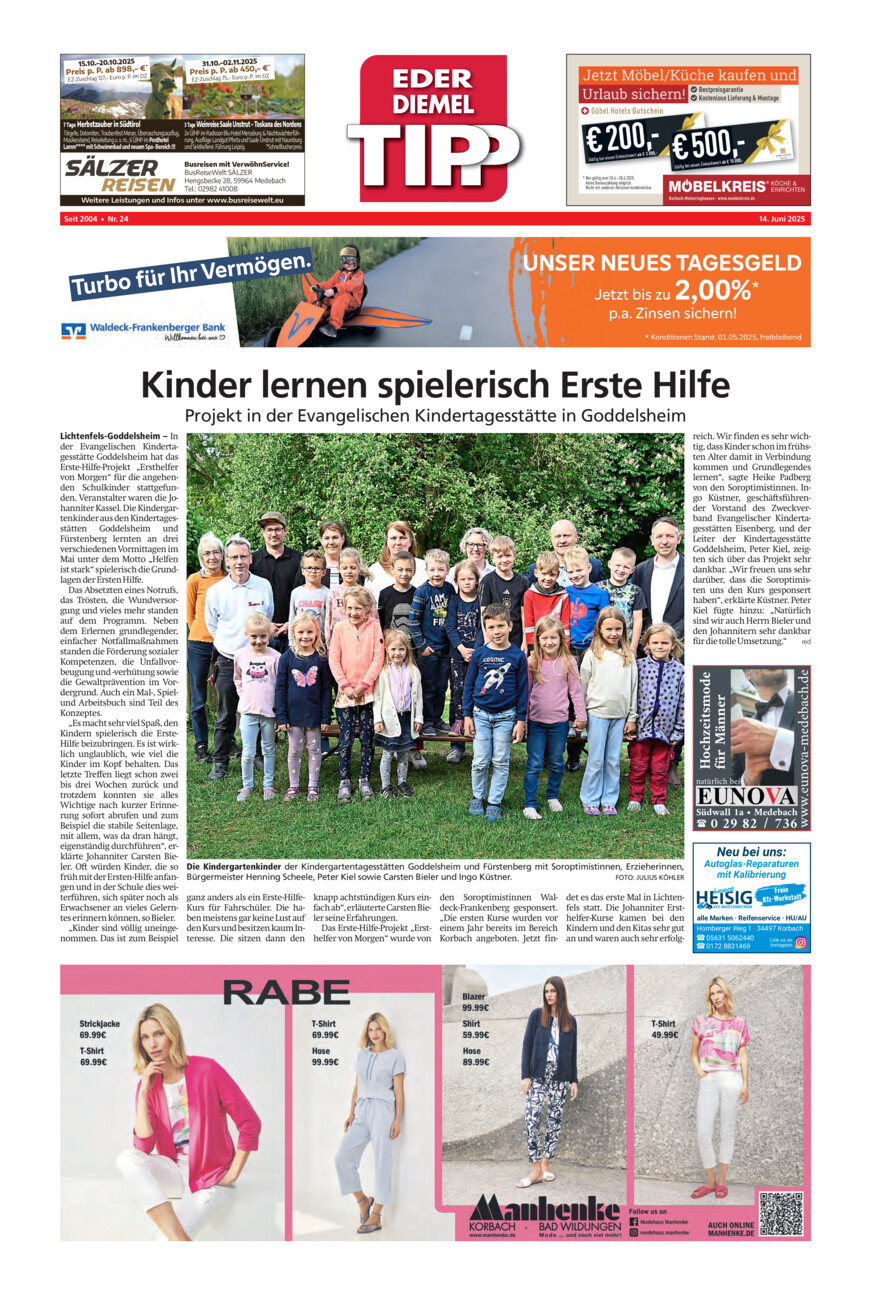 EDT 24-25 vom Samstag, 14.06.2025