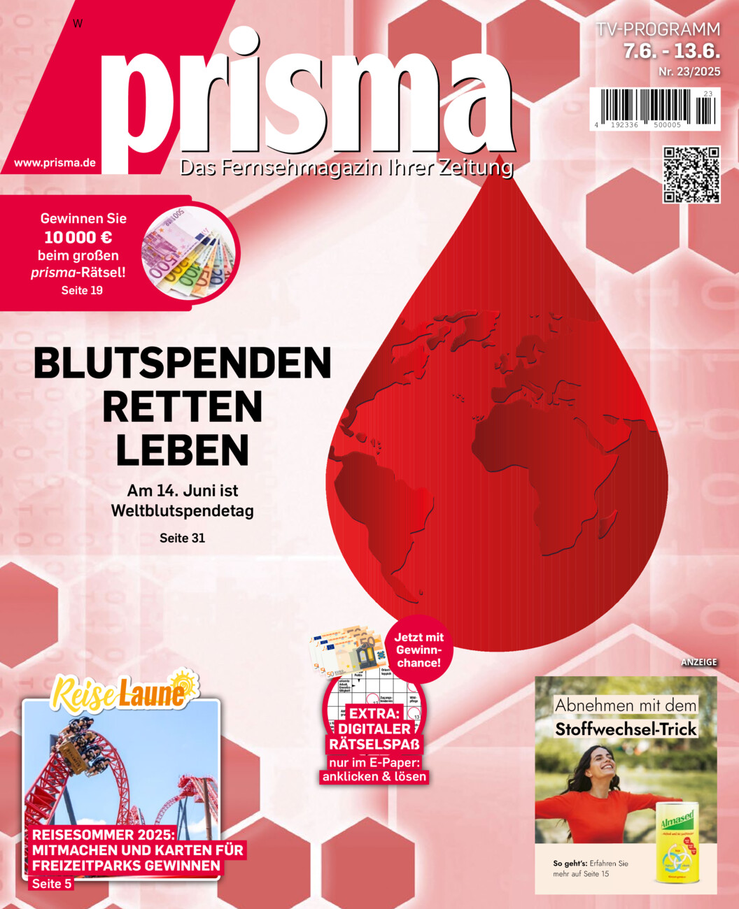 prisma 23-25 vom Freitag, 06.06.2025