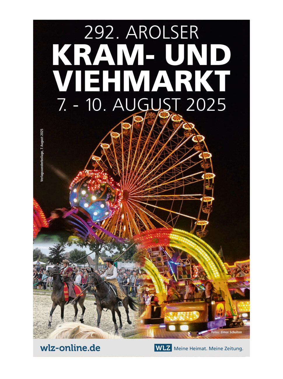 Arolser Kram- und Viehmarkt vom Donnerstag, 07.08.2025