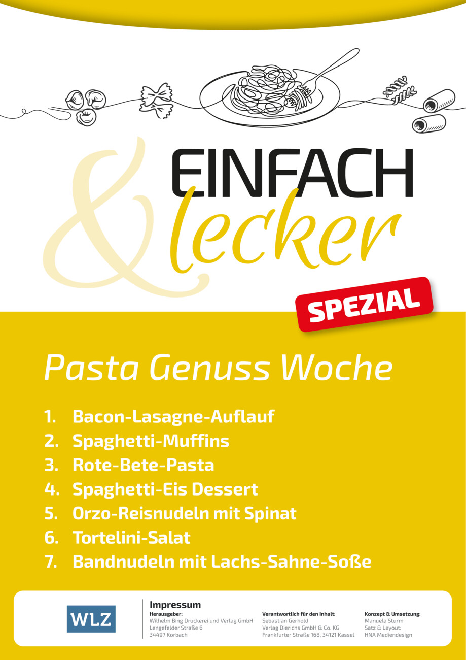 Rezeptheft 33-26 vom Montag, 10.08.2026
