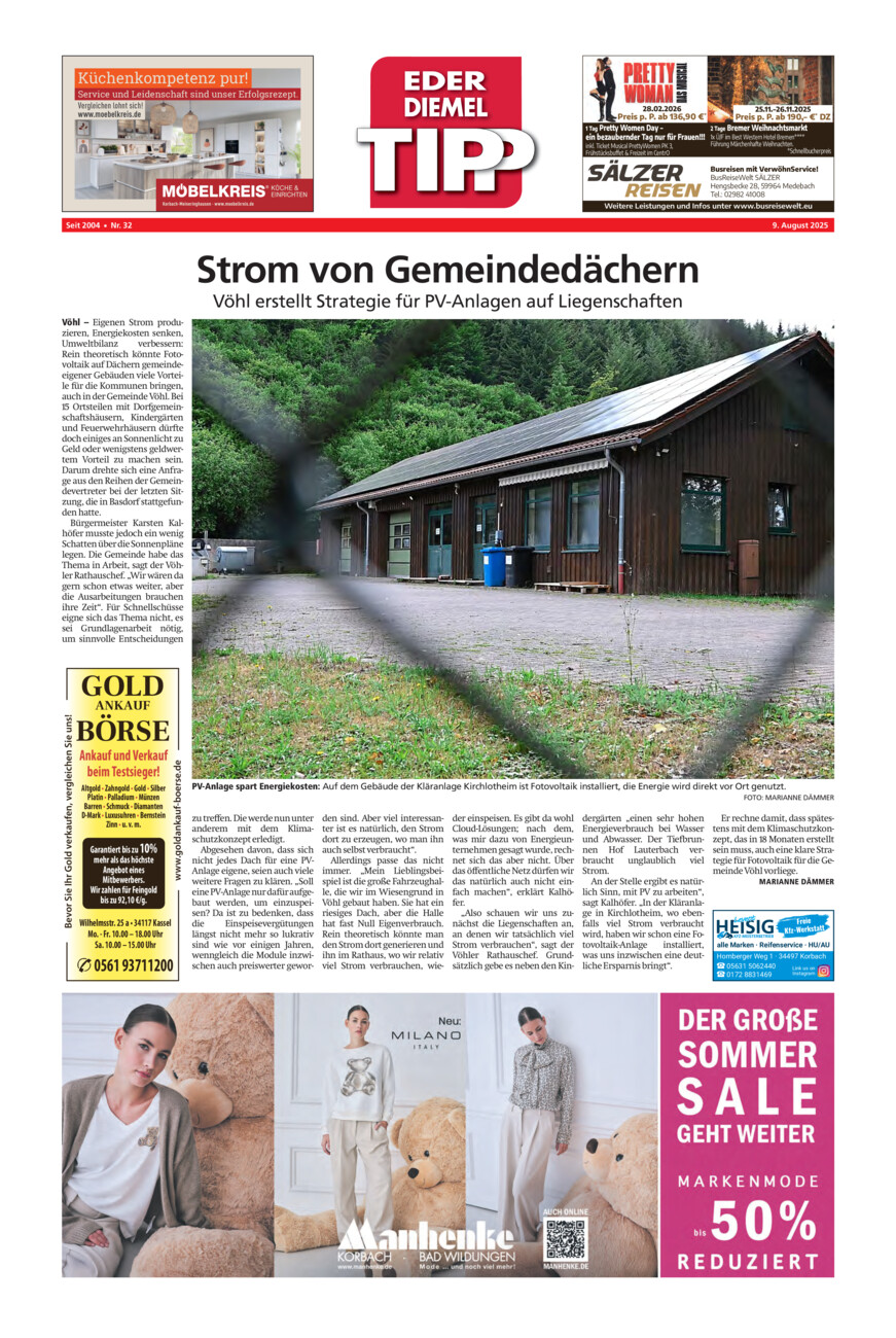 EDT 32-25 vom Samstag, 09.08.2025