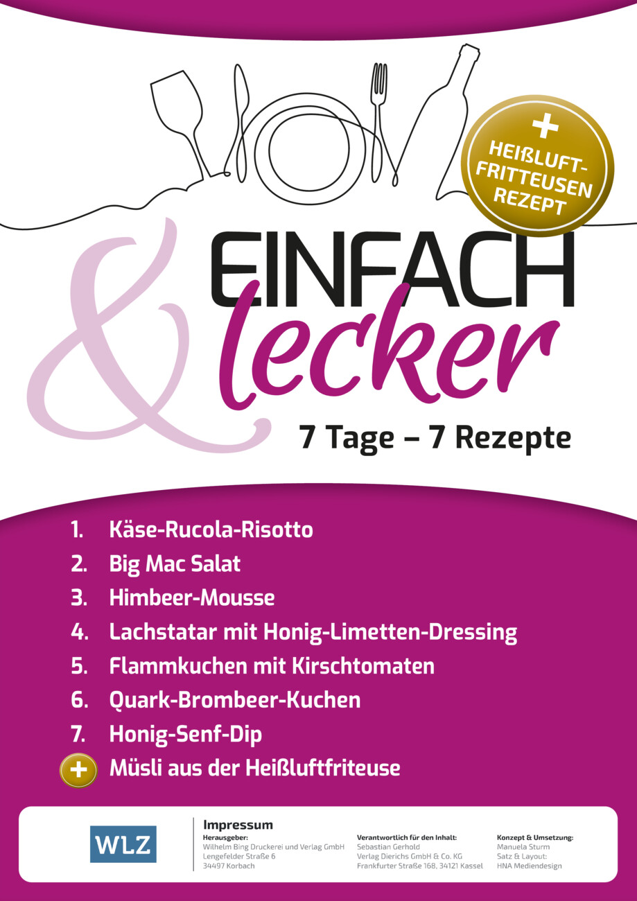 Rezeptheft 35-26 vom Montag, 24.08.2026