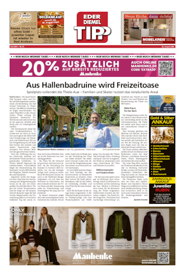 Eder-Diemel Tipp Waldeck vom 22.08.2026