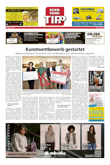 Eder-Diemel Tipp Waldeck vom 29.08.2026