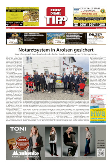 Eder-Diemel Tipp Waldeck vom 26.09.2026